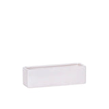 Matte White Pottery W/Drain Hole And Packed Liner