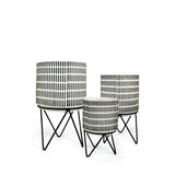 Ceramic Planters On Stand